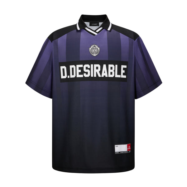 D.Desirable Sporty - Cross-Neck Soccer T-Shirt
