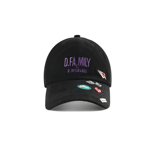 D.DESIRABLE x Lane Crawford Qixi Festival Gradient Floral Embroidered Baseball Cap
