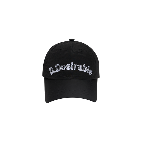 The "Ethereal" Stitched Lightweight Cap - Black