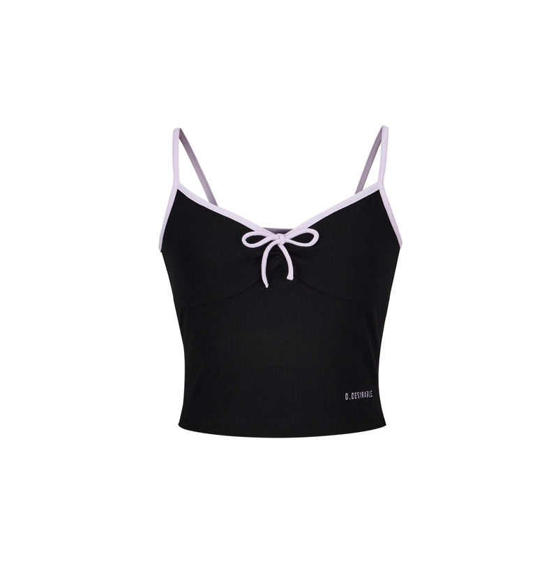 D.DESIRABLE-Candy Bar‑Thin‑Strap Cami Top