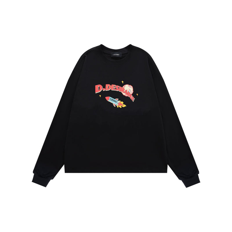 D.DESIRABLE-D.FA.MILY - D Planet Mission Long Sleeve T-shirt