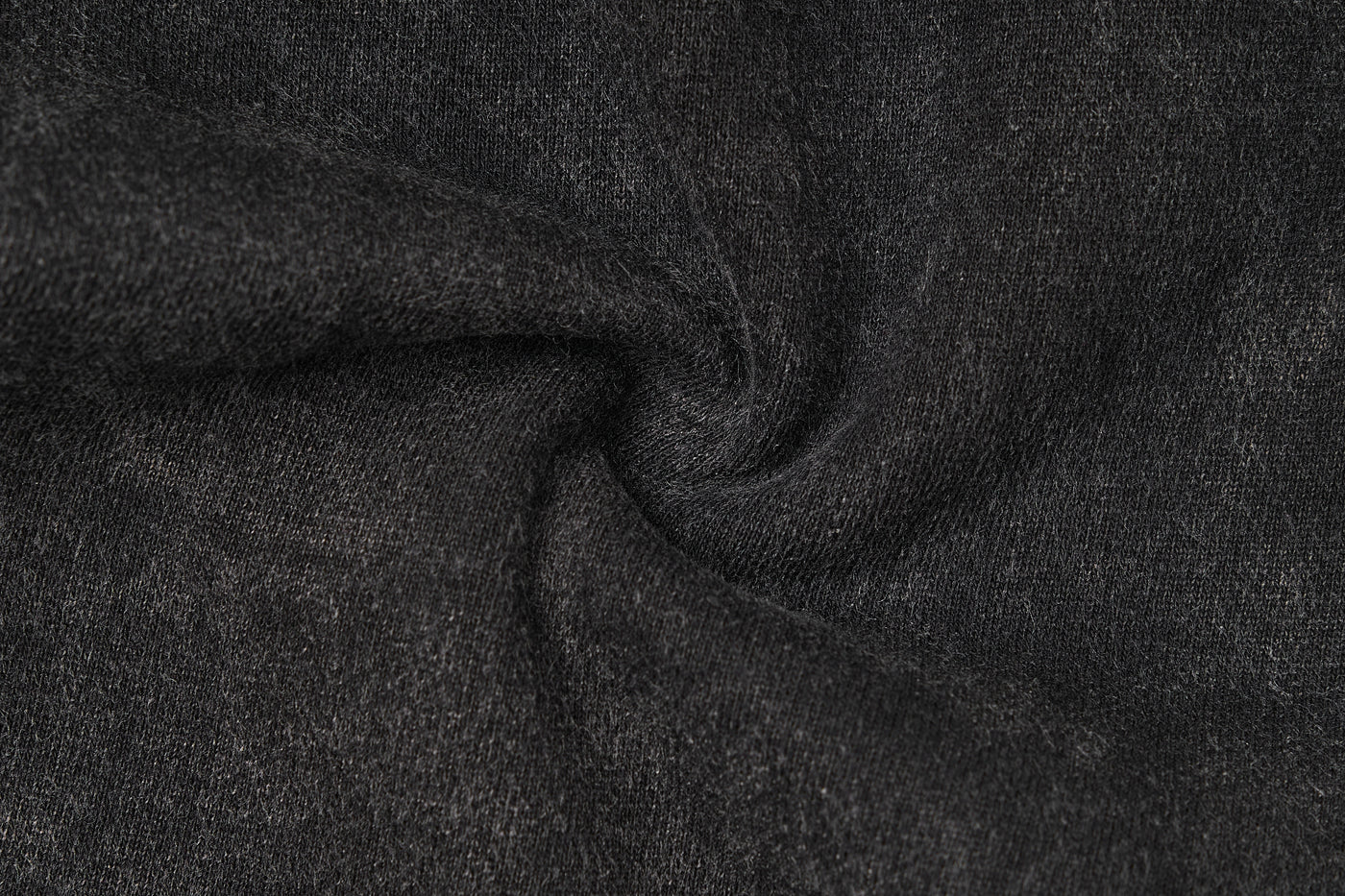 No.18 Washed Logo Hoodie Black