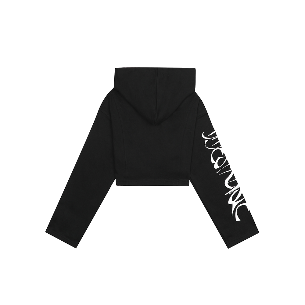 D.Desirable NY City Vibe - Acid Logo Print Hoodie