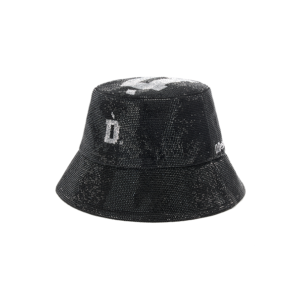 D.Desirable "Starry Night" Full Rhinestone-Encrusted Bucket Hat