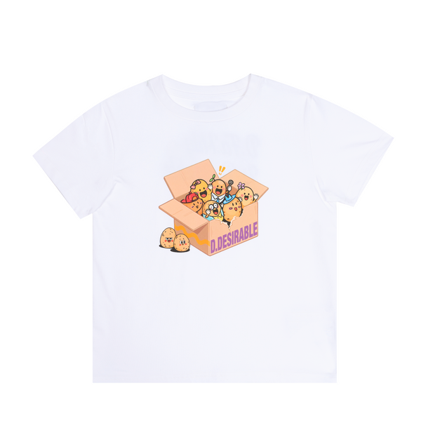 D.Desirable-D.BABY - Little Potato Surprise Unboxing Printed T-Shirt