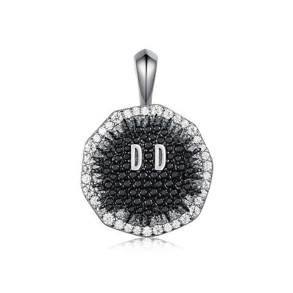 D.Desirable 925 Sliver Necklace with Pendant