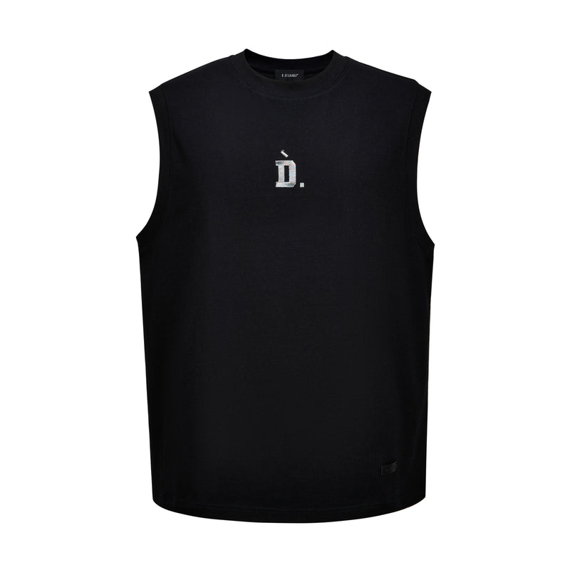 D.DESIRABLE-Free Style‑Neon Graffiti Tank Top