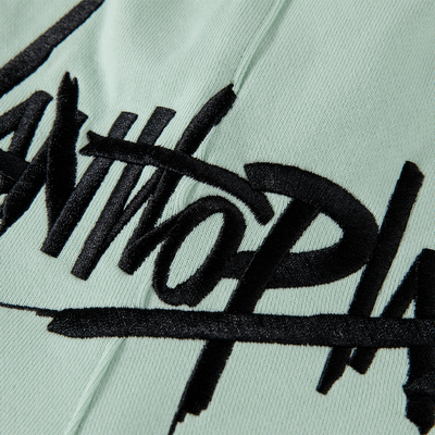 PLAY Contrast-Panel 3D Side-Tape Straight Sweatpants Green