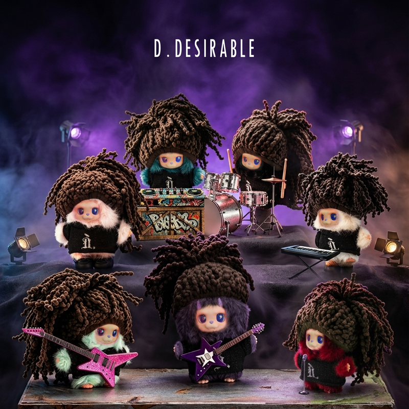 D.DESIRABLE - D.PARTY  Rapstar Little D Plush Toy
