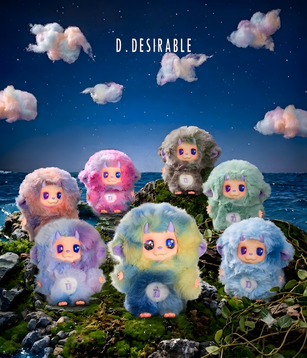 D.DESIRABLE THE ORIGINAL Series “Little D” Plush Keychains（Single Box）