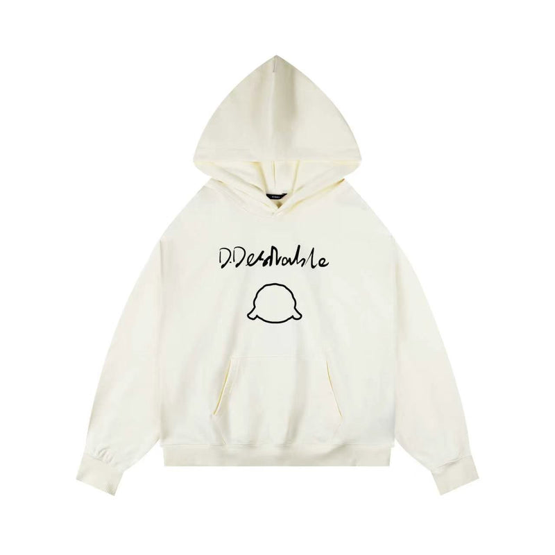 D.DESIRABLE - D.FA.MILY - Guangzhou Limited | DSK Hand-Drawn Mini D Little Devil Silhouette Hoodie