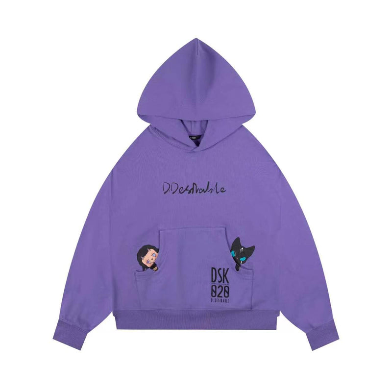 D.DESIRABLE - D.FA.MILY - DSK Mini D Little Devil "Hide and Seek" Hoodie
