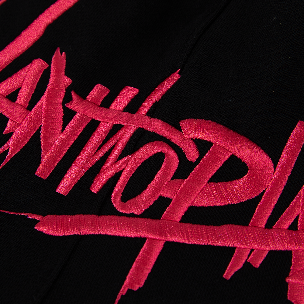 PLAY Contrast-Panel 3D Side-Tape Straight Sweatpants Black