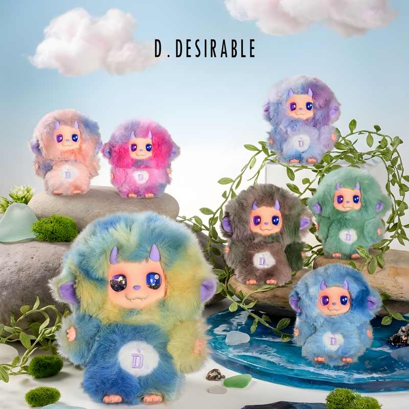 D.DESIRABLE THE ORIGINAL Series “Little D” Plush Keychains
