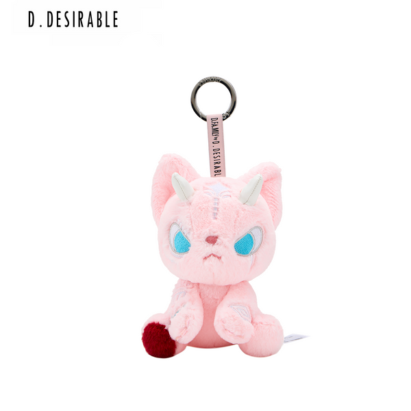 D.Desirable Cute Little Devil Plush Keychain, Bag Charm, Plush Toy, Gift, Keychain